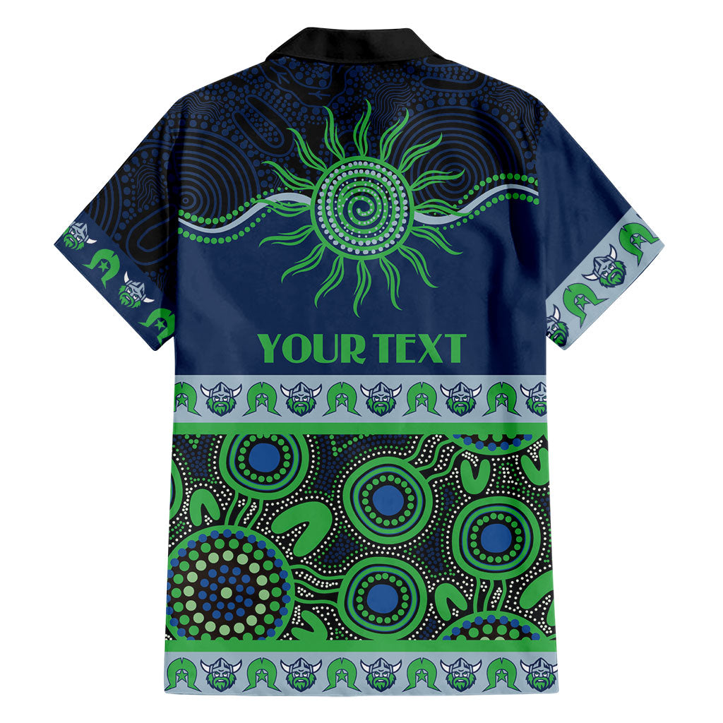 Raiders NAIDOC Week Personalised Family Matching Tank Maxi Dress and Hawaiian Shirt Aboriginal Torres Strait Islanders Vibe