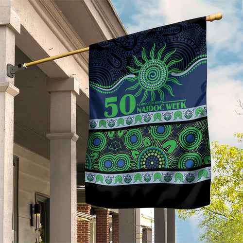 Raiders NAIDOC Week Garden Flag Aboriginal Torres Strait Islanders Vibe
