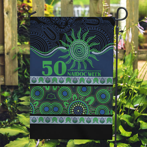 Raiders NAIDOC Week Garden Flag Aboriginal Torres Strait Islanders Vibe