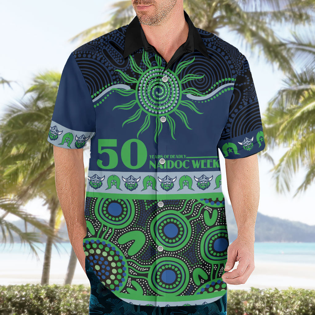 Raiders NAIDOC Week Personalised Hawaiian Shirt Aboriginal Torres Strait Islanders Vibe