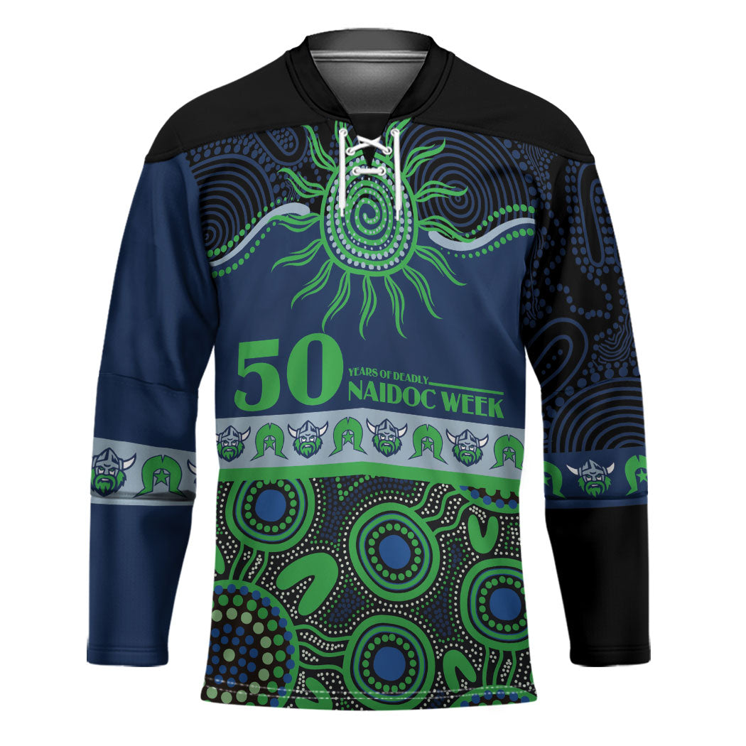 Raiders NAIDOC Week Personalised Hockey Jersey Aboriginal Torres Strait Islanders Vibe