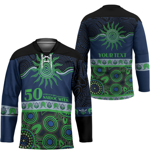 Raiders NAIDOC Week Personalised Hockey Jersey Aboriginal Torres Strait Islanders Vibe