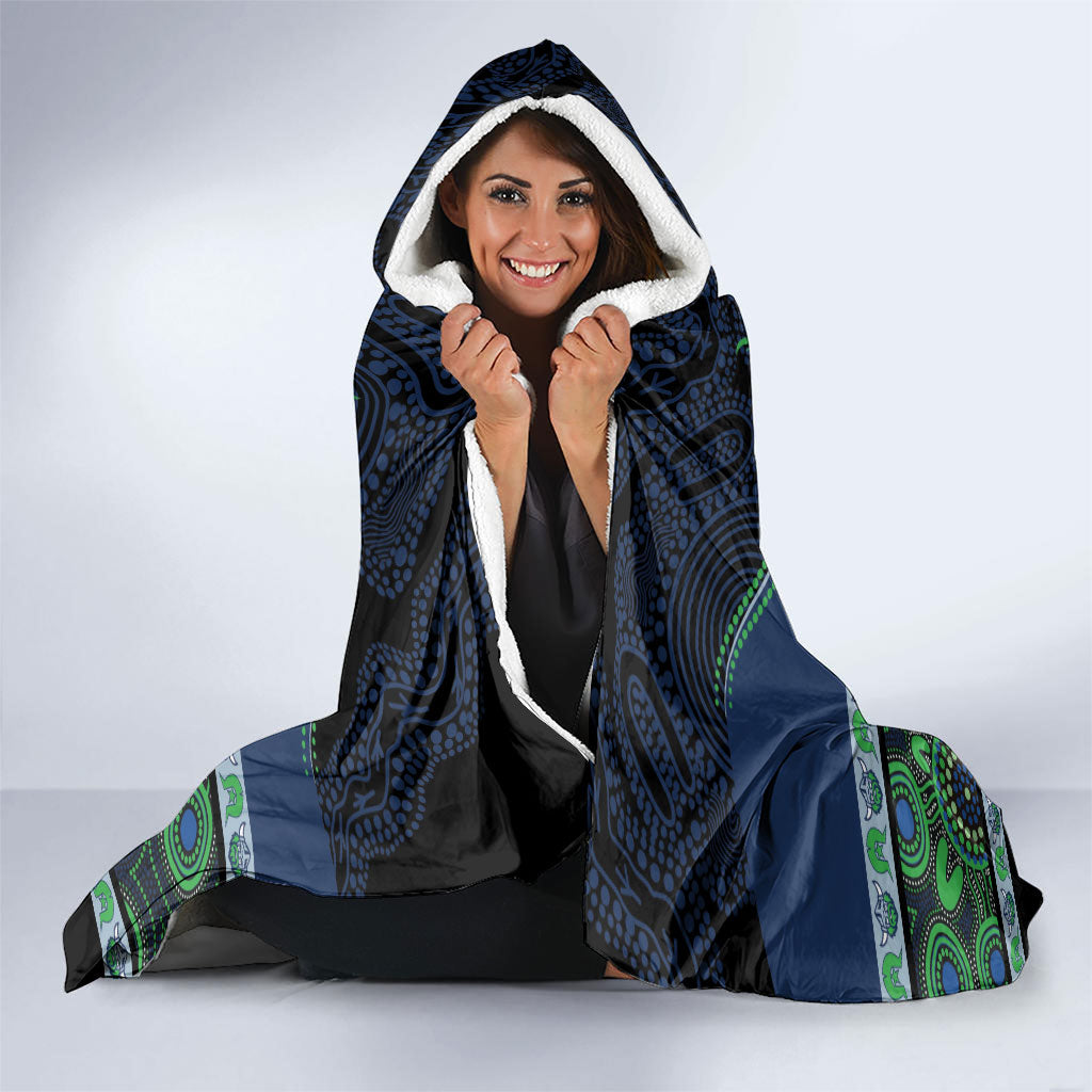 Raiders NAIDOC Week Hooded Blanket Aboriginal Torres Strait Islanders Vibe