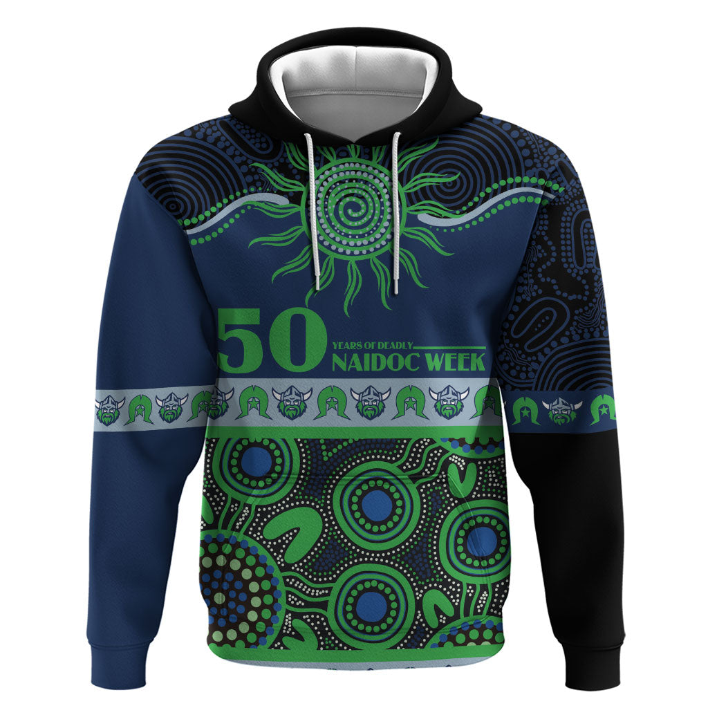 Raiders NAIDOC Week Personalised Hoodie Aboriginal Torres Strait Islanders Vibe