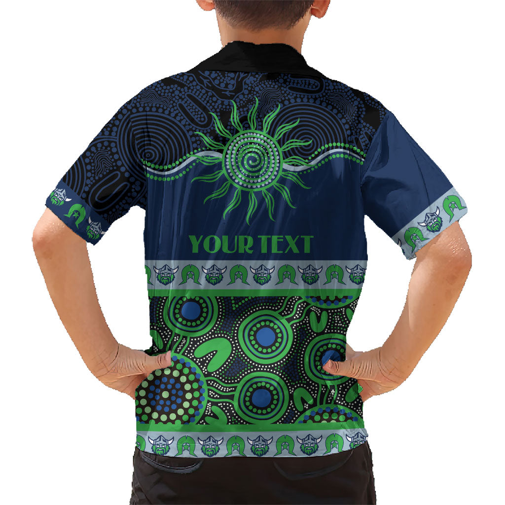 Raiders NAIDOC Week Personalised Kid Hawaiian Shirt Aboriginal Torres Strait Islanders Vibe