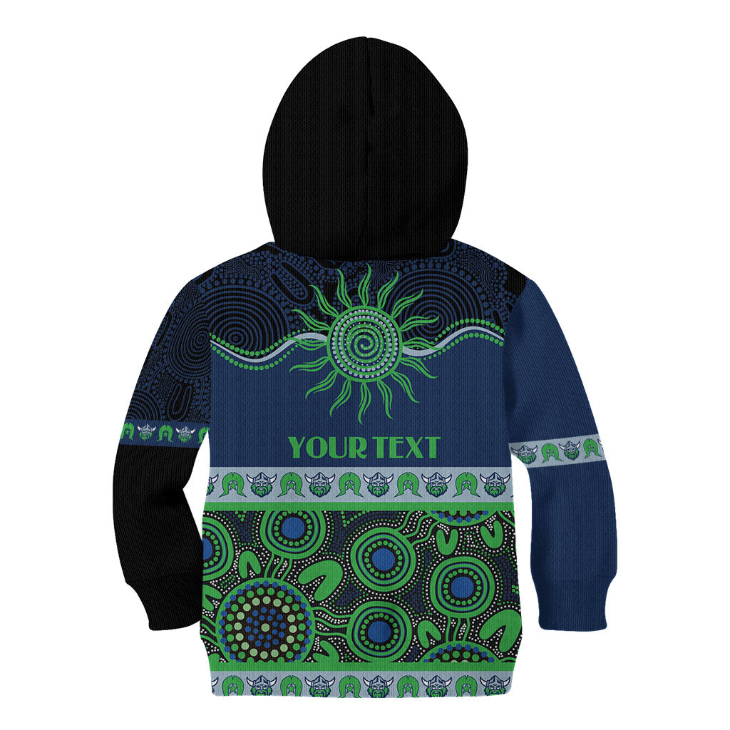 Raiders NAIDOC Week Personalised Kid Hoodie Aboriginal Torres Strait Islanders Vibe