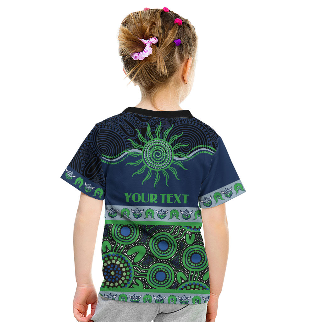 Raiders NAIDOC Week Personalised Kid T Shirt Aboriginal Torres Strait Islanders Vibe