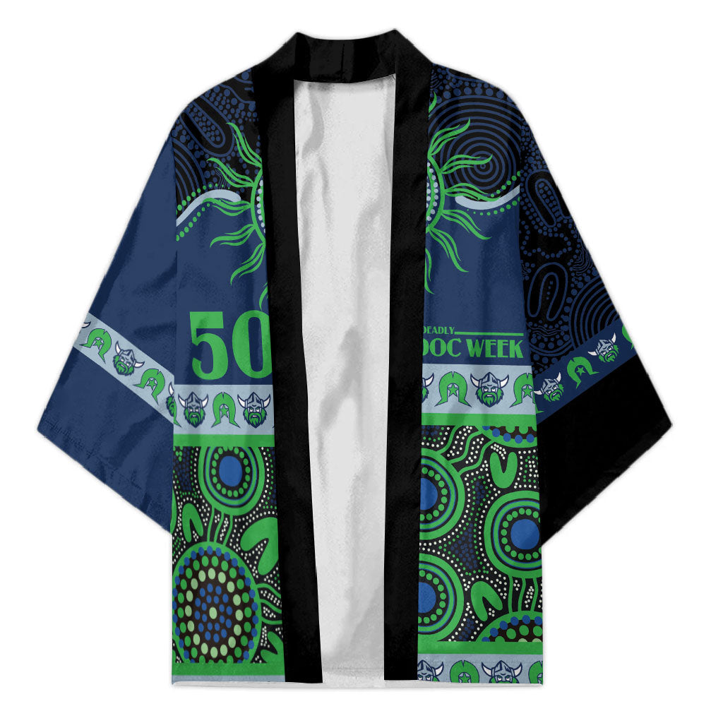 Raiders NAIDOC Week Personalised Kimono Aboriginal Torres Strait Islanders Vibe