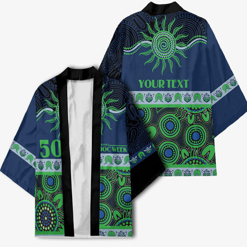 Raiders NAIDOC Week Personalised Kimono Aboriginal Torres Strait Islanders Vibe