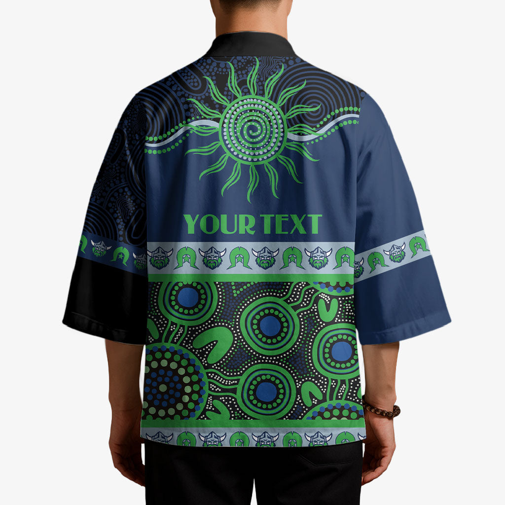 Raiders NAIDOC Week Personalised Kimono Aboriginal Torres Strait Islanders Vibe