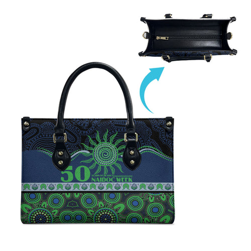 Raiders NAIDOC Week Leather Bag Aboriginal Torres Strait Islanders Vibe
