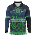 Raiders NAIDOC Week Personalised Long Sleeve Polo Shirt Aboriginal Torres Strait Islanders Vibe