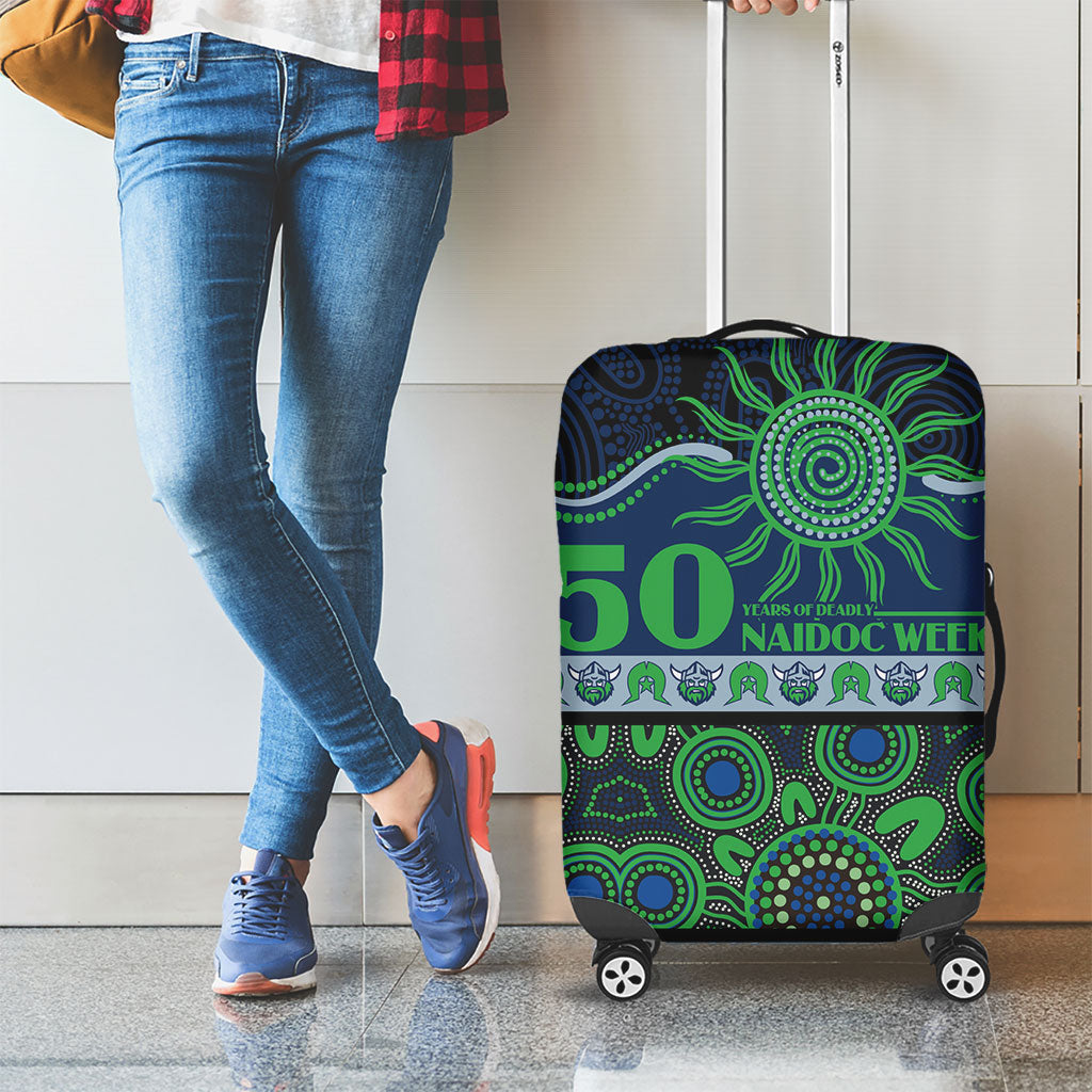 Raiders NAIDOC Week Luggage Cover Aboriginal Torres Strait Islanders Vibe