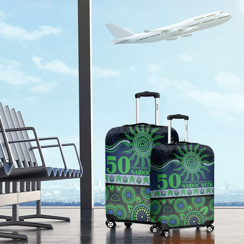 Raiders NAIDOC Week Luggage Cover Aboriginal Torres Strait Islanders Vibe