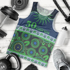 Raiders NAIDOC Week Personalised Men Tank Top Aboriginal Torres Strait Islanders Vibe