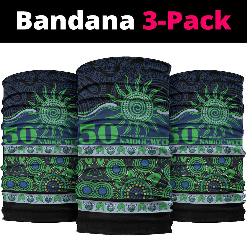 Raiders NAIDOC Week Neck Gaiter Aboriginal Torres Strait Islanders Vibe