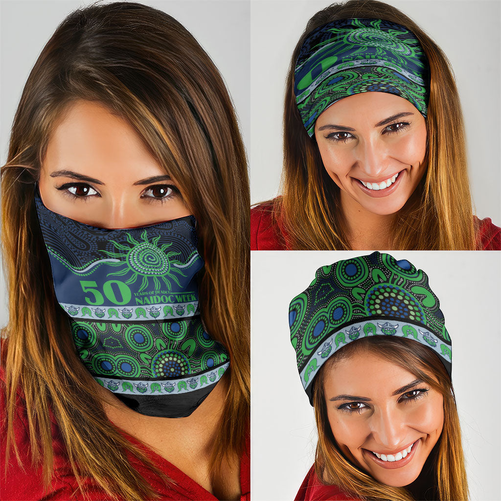 Raiders NAIDOC Week Neck Gaiter Aboriginal Torres Strait Islanders Vibe
