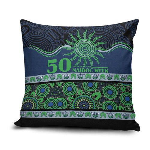 Raiders NAIDOC Week Pillow Cover Aboriginal Torres Strait Islanders Vibe