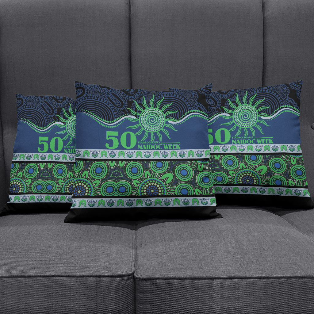 Raiders NAIDOC Week Pillow Cover Aboriginal Torres Strait Islanders Vibe