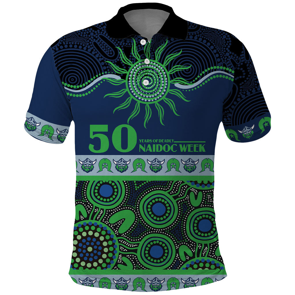 Raiders NAIDOC Week Personalised Polo Shirt Aboriginal Torres Strait Islanders Vibe