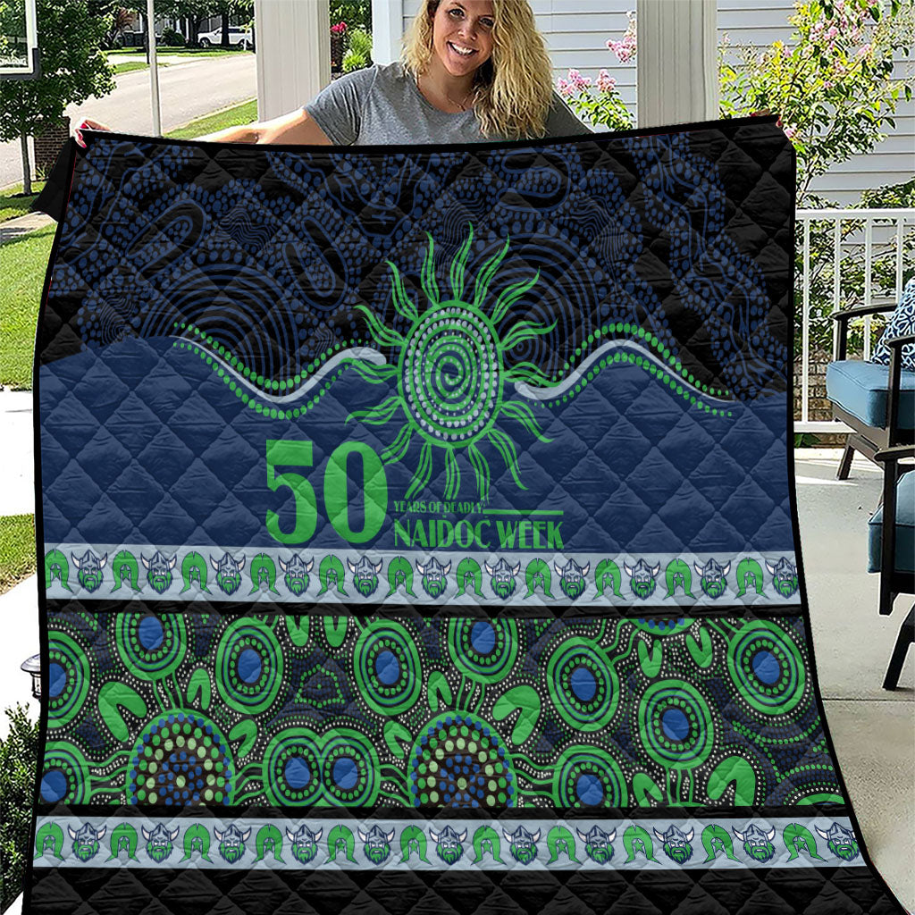 Raiders NAIDOC Week Quilt Aboriginal Torres Strait Islanders Vibe