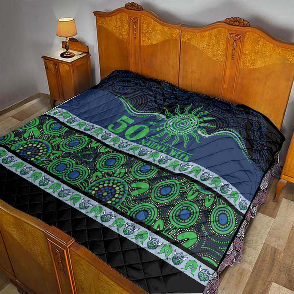Raiders NAIDOC Week Quilt Aboriginal Torres Strait Islanders Vibe