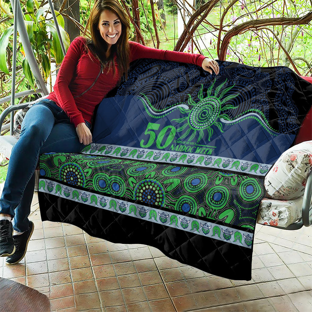 Raiders NAIDOC Week Quilt Aboriginal Torres Strait Islanders Vibe
