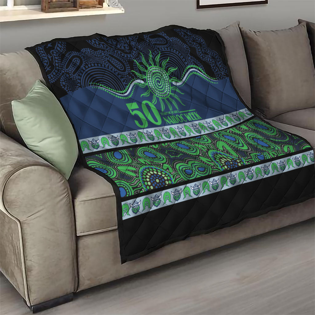 Raiders NAIDOC Week Quilt Aboriginal Torres Strait Islanders Vibe