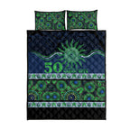 Raiders NAIDOC Week Quilt Bed Set Aboriginal Torres Strait Islanders Vibe