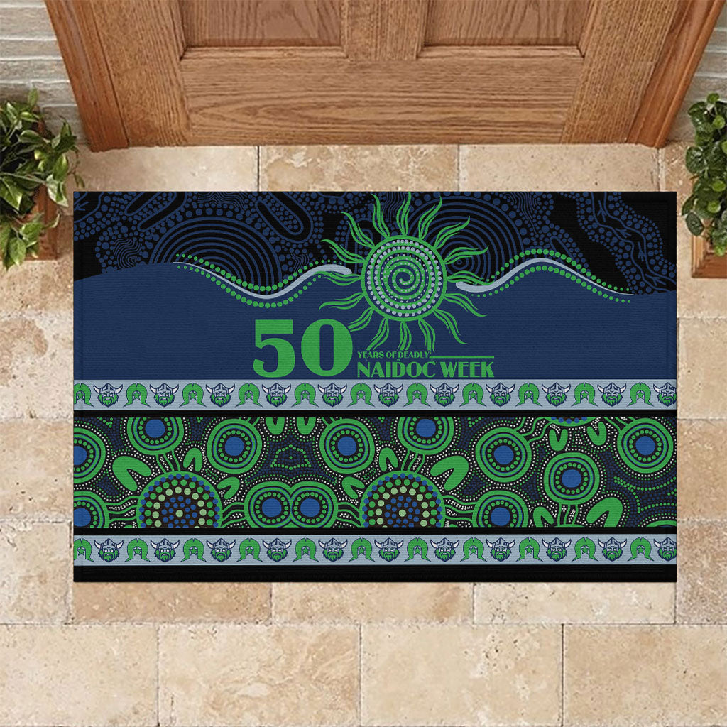 Raiders NAIDOC Week Rubber Doormat Aboriginal Torres Strait Islanders Vibe