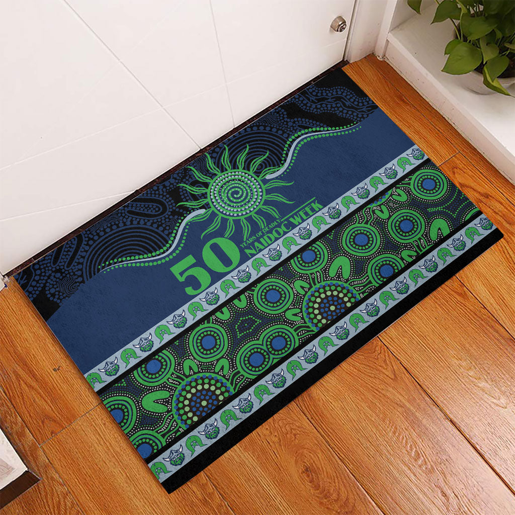 Raiders NAIDOC Week Rubber Doormat Aboriginal Torres Strait Islanders Vibe