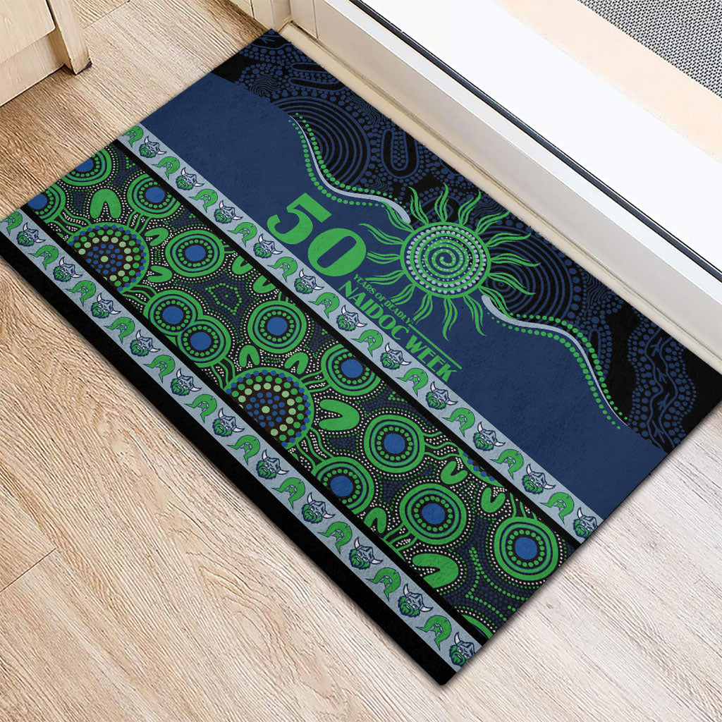Raiders NAIDOC Week Rubber Doormat Aboriginal Torres Strait Islanders Vibe