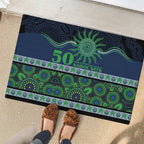 Raiders NAIDOC Week Rubber Doormat Aboriginal Torres Strait Islanders Vibe