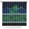 Raiders NAIDOC Week Shower Curtain Aboriginal Torres Strait Islanders Vibe