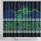Raiders NAIDOC Week Shower Curtain Aboriginal Torres Strait Islanders Vibe