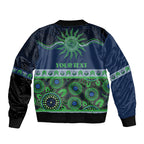 Raiders NAIDOC Week Personalised Sleeve Zip Bomber Jacket Aboriginal Torres Strait Islanders Vibe