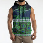 Raiders NAIDOC Week Personalised Sleeveless Hoodie Aboriginal Torres Strait Islanders Vibe