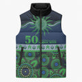 Raiders NAIDOC Week Personalised Sleeveless Puffer Jacket Aboriginal Torres Strait Islanders Vibe