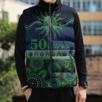 Raiders NAIDOC Week Personalised Sleeveless Puffer Jacket Aboriginal Torres Strait Islanders Vibe