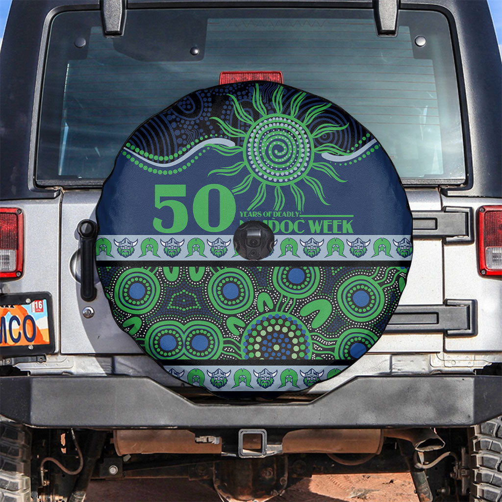 Raiders NAIDOC Week Spare Tire Cover Aboriginal Torres Strait Islanders Vibe
