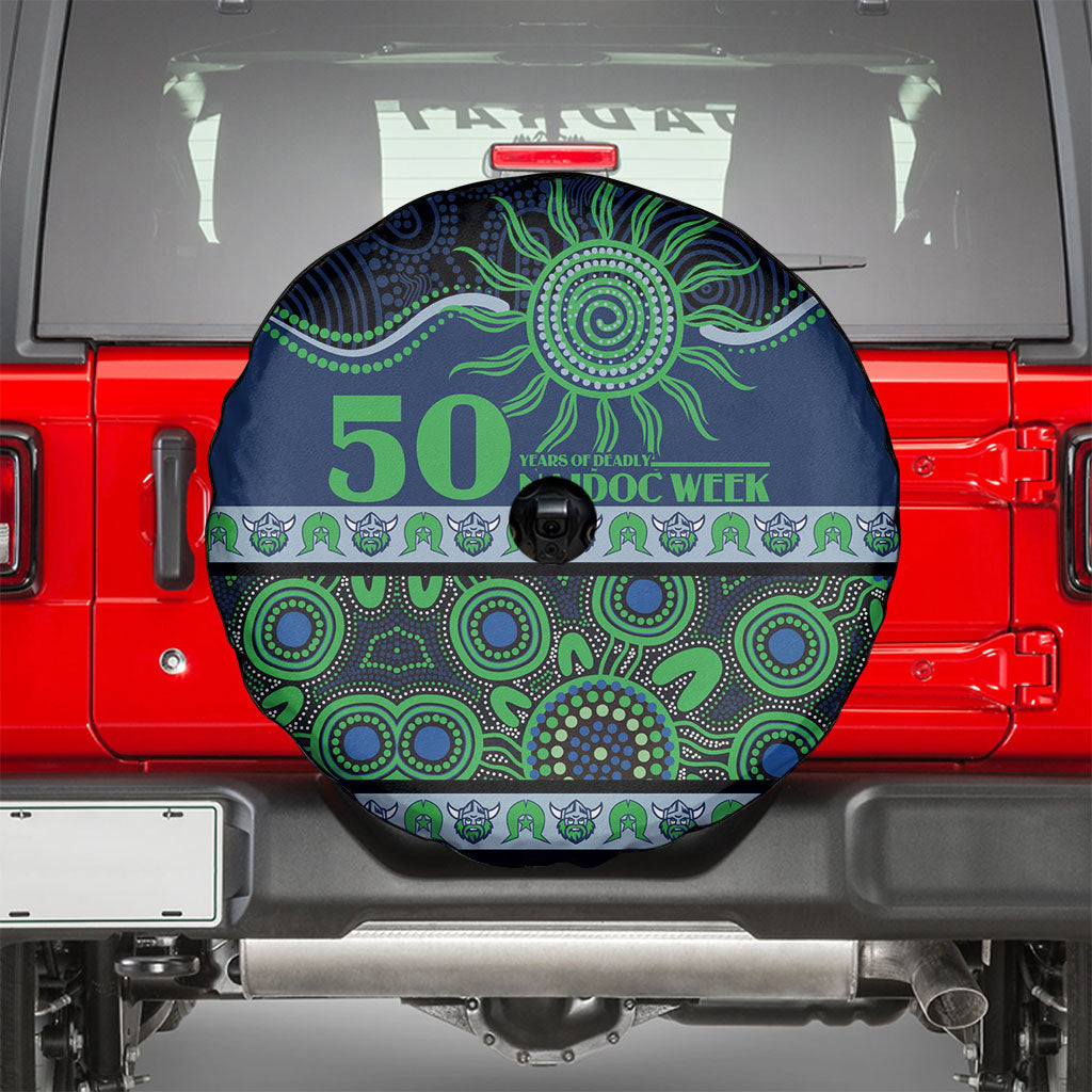 Raiders NAIDOC Week Spare Tire Cover Aboriginal Torres Strait Islanders Vibe