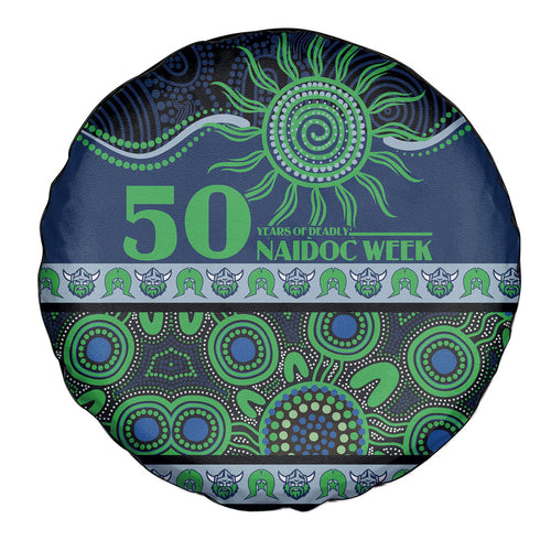Raiders NAIDOC Week Spare Tire Cover Aboriginal Torres Strait Islanders Vibe