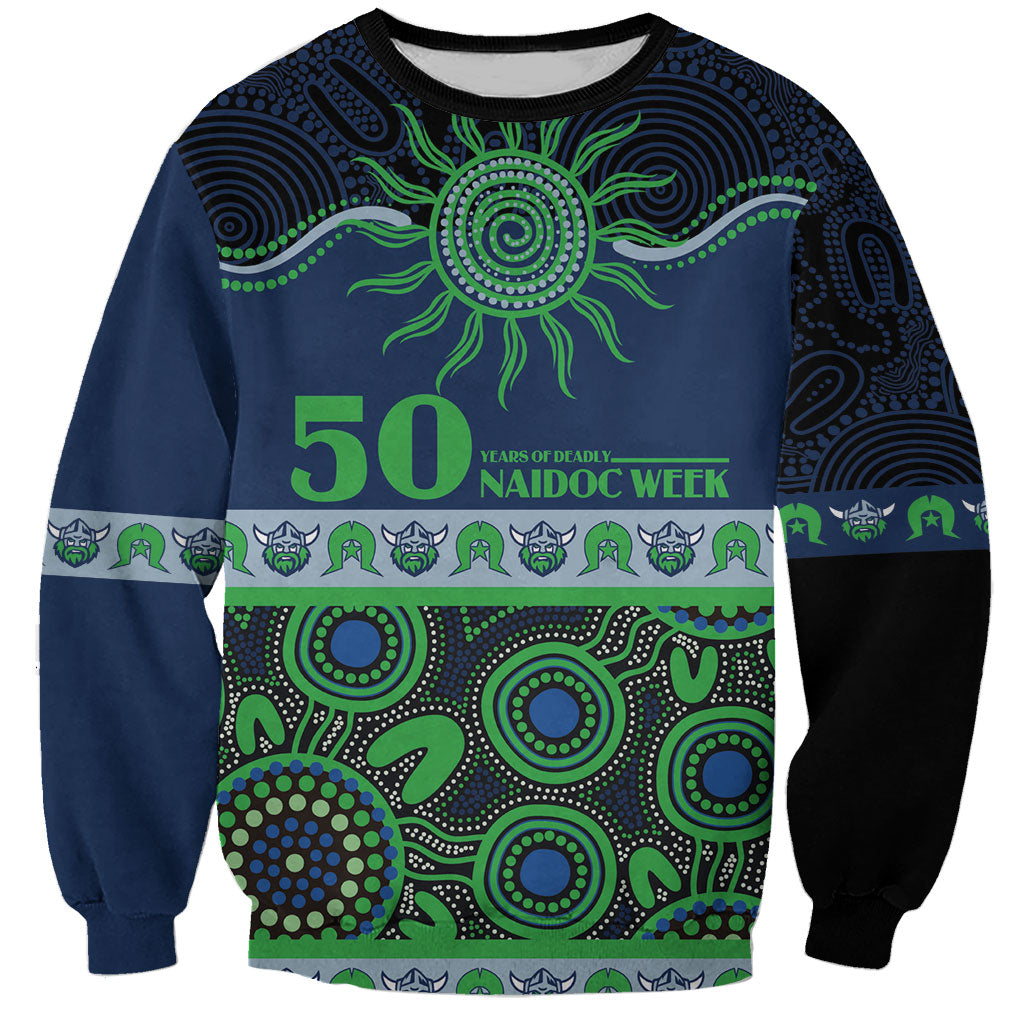 Raiders NAIDOC Week Personalised Sweatshirt Aboriginal Torres Strait Islanders Vibe