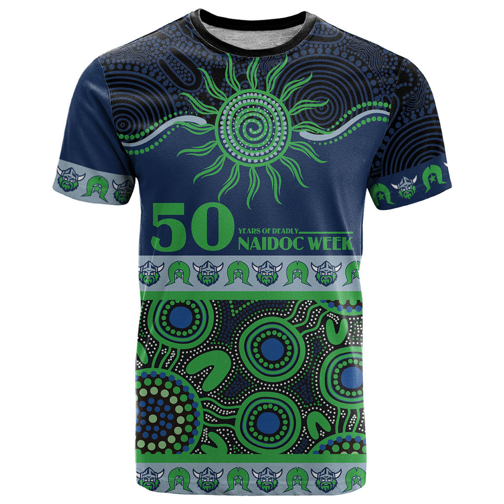 Raiders NAIDOC Week Personalised T Shirt Aboriginal Torres Strait Islanders Vibe