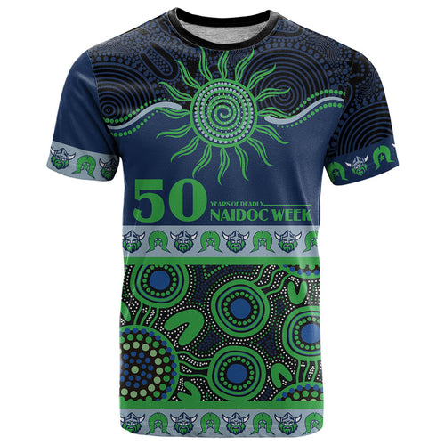 Raiders NAIDOC Week Personalised T Shirt Aboriginal Torres Strait Islanders Vibe
