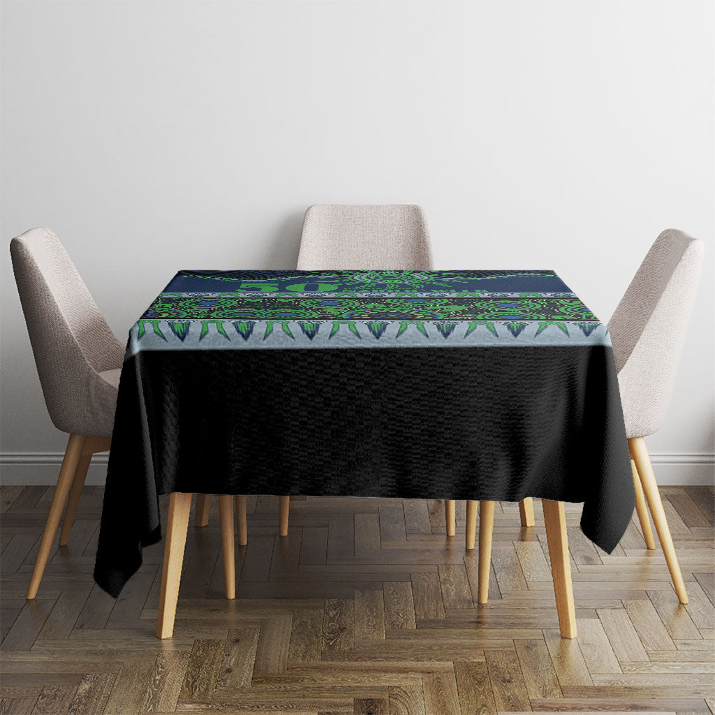 Raiders NAIDOC Week Tablecloth Aboriginal Torres Strait Islanders Vibe