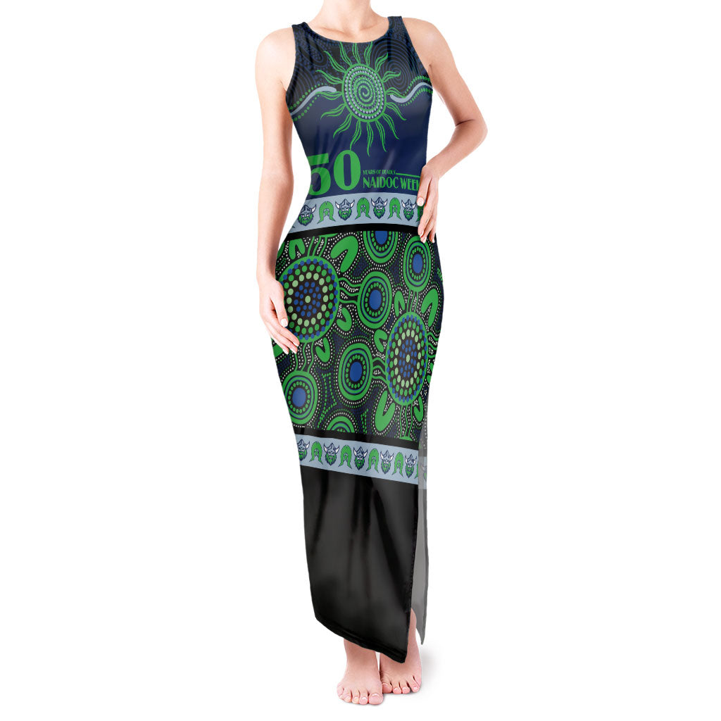 Raiders NAIDOC Week Personalised Tank Maxi Dress Aboriginal Torres Strait Islanders Vibe