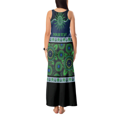 Raiders NAIDOC Week Personalised Tank Maxi Dress Aboriginal Torres Strait Islanders Vibe