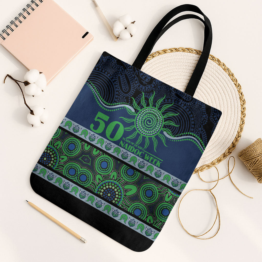 Raiders NAIDOC Week Tote Bag Aboriginal Torres Strait Islanders Vibe