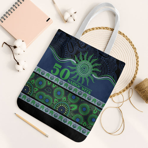 Raiders NAIDOC Week Tote Bag Aboriginal Torres Strait Islanders Vibe